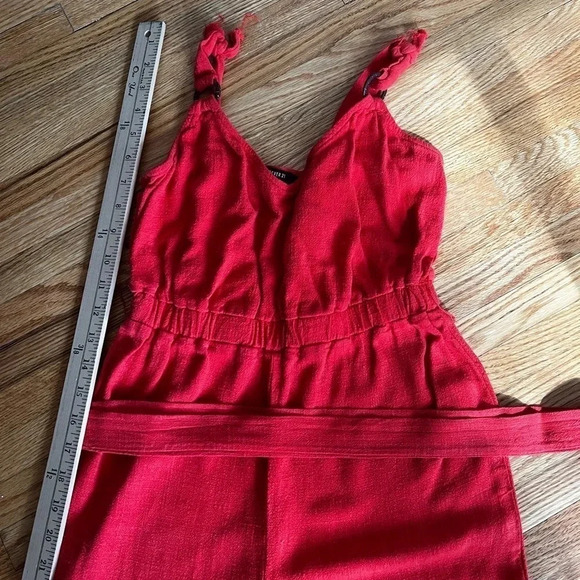 Forever21 Orange Romper - Picture 1 of 9